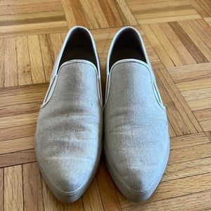 vince slip on flats